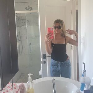 Brandy Melville Black Bodysuit